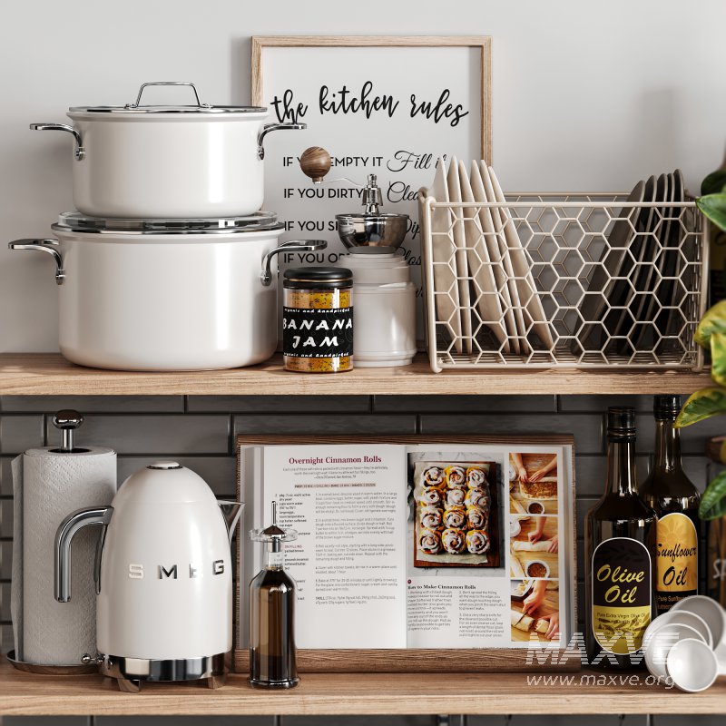 Scandinavian Elegance Kitchen Set 21 - Image 4