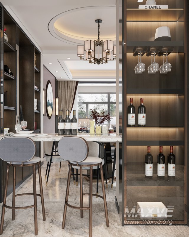 chinese living room dining room - Image 5