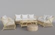 Rattan Sofa - Thumbnail 1