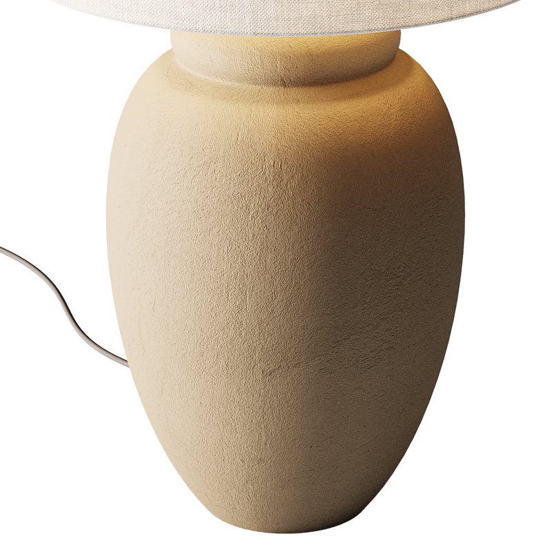 Grote tafellamp Bodhi met keramische voet - Image 12