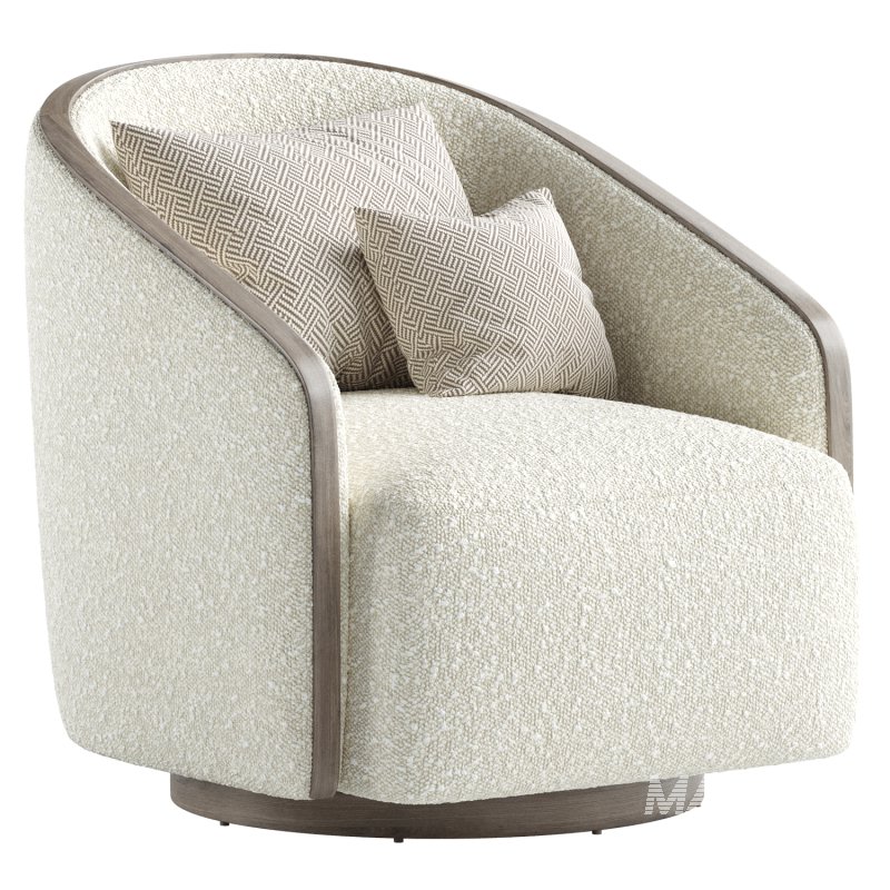 Pryer Swivel Accent Chair - Image 1
