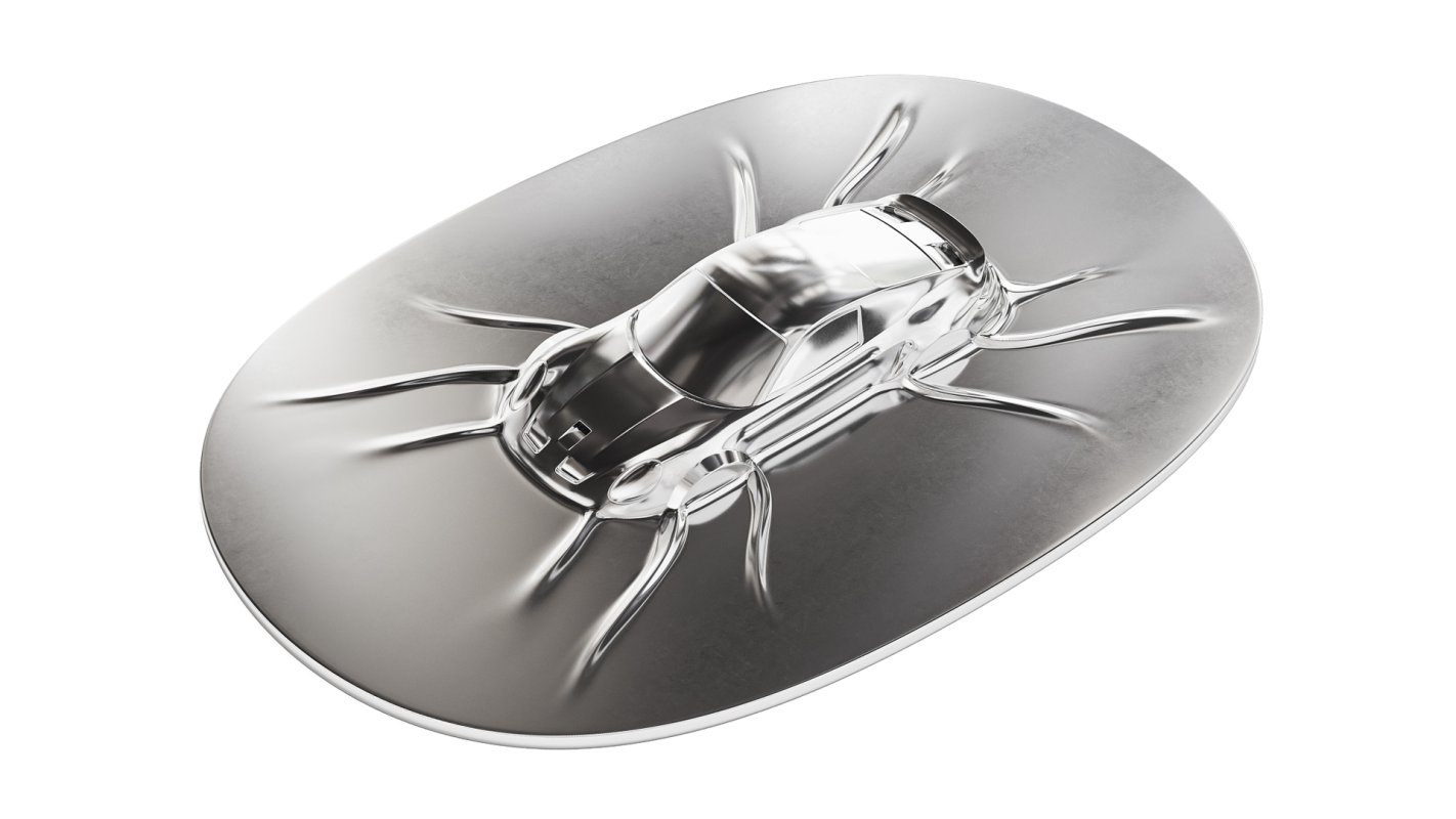 Porsche 911 GTS wall sculpture - Image 1