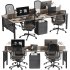Employee Set Office Furniture 17 - Thumbnail 2