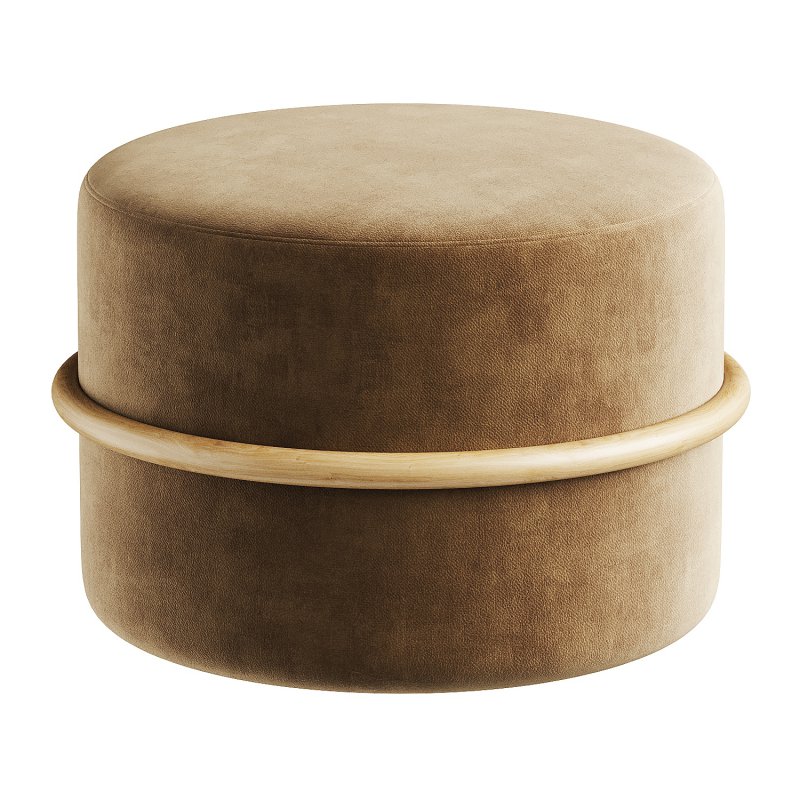 pouf wood - Image 2