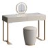 Beige and Gold solid wood Vanity set - Thumbnail 13