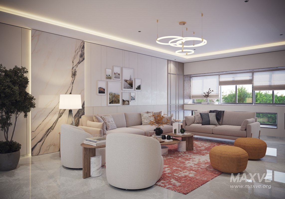 LIVING AND DINING SCENES DS001 - Image 1