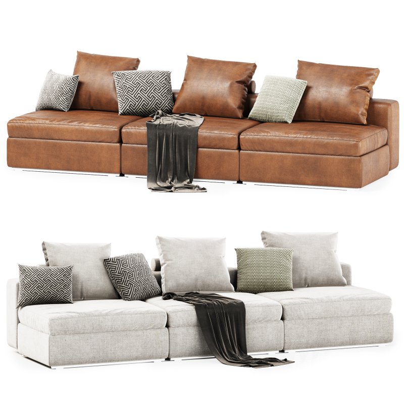 Flexform GROUNDPIECE Sofa - Image 2