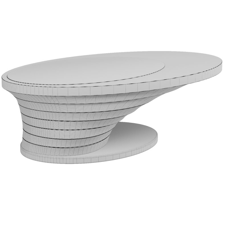 Rackers Light Glass Tea Table - Image 2