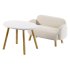 Childrens white sofa and Oval table - Thumbnail 4