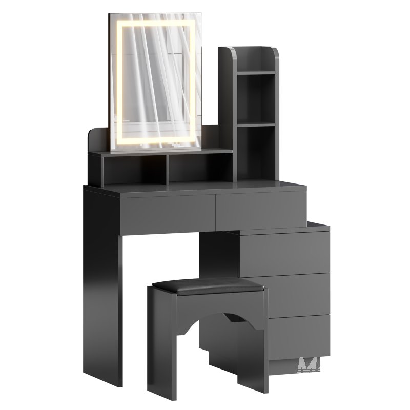 Coiffeuse Morilus avec armoire reglable - Image 8