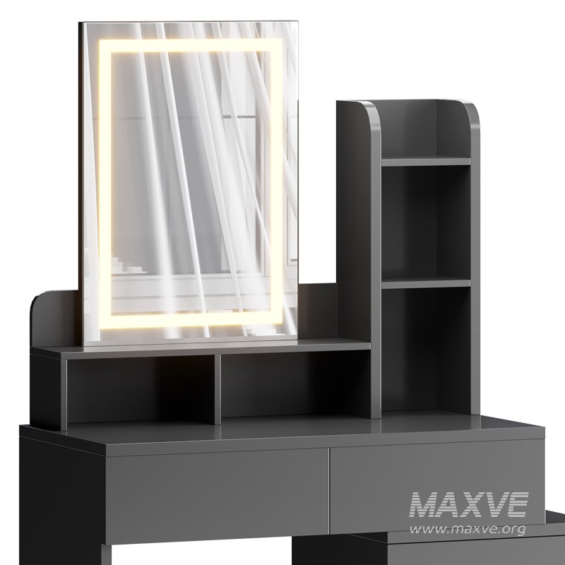 Coiffeuse Morilus avec armoire reglable - Image 10