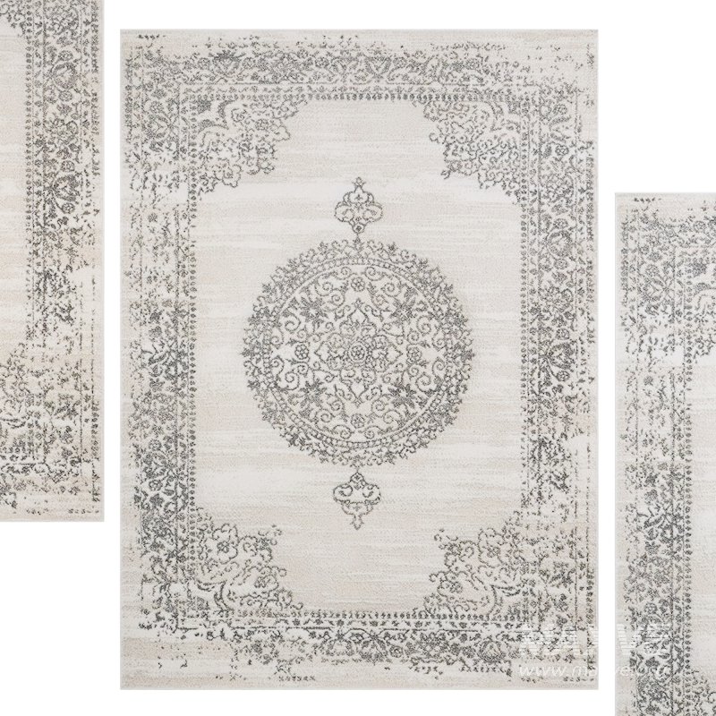 Traditional Vintage Persian Floral Oriental Area Rug - Image 3