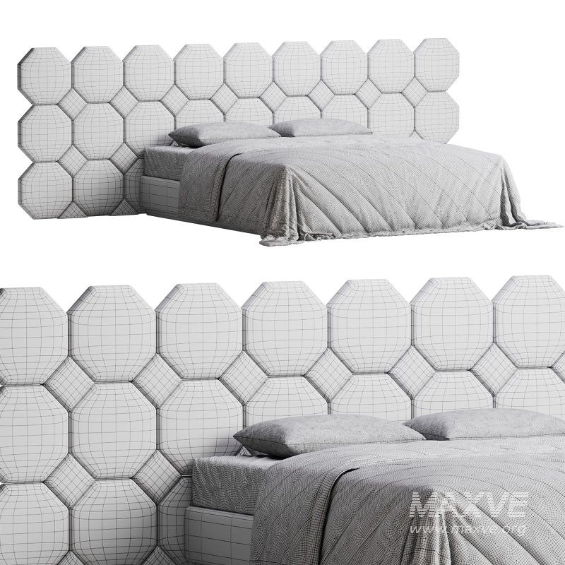 Pascal 380 Leather Bed - Image 14