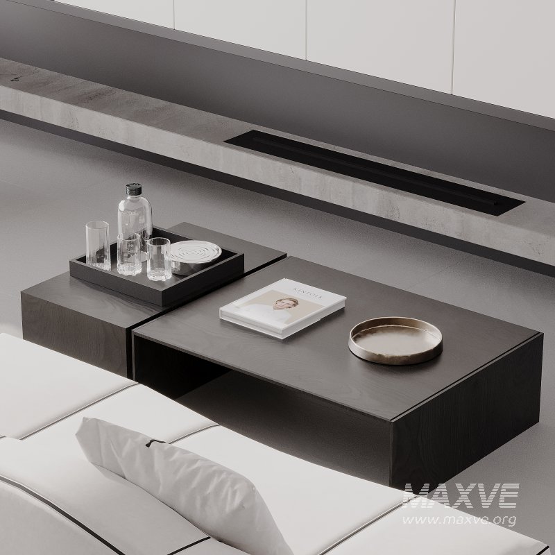 Modern minimalist living room dining room - Image 5