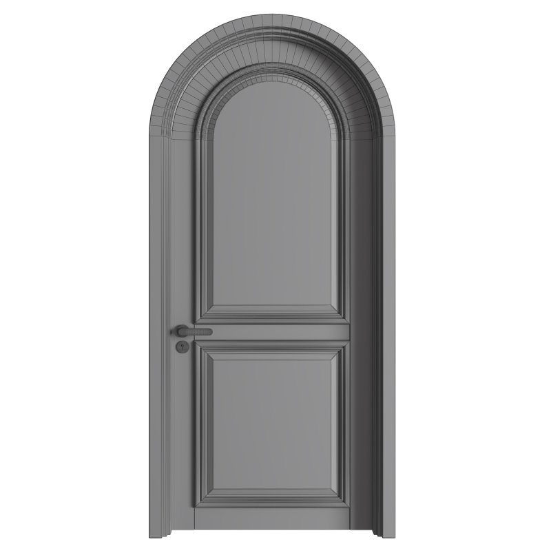 Arched Wooden Door - Image 2