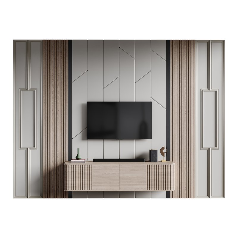 Modern TV Wall 022 - Image 3