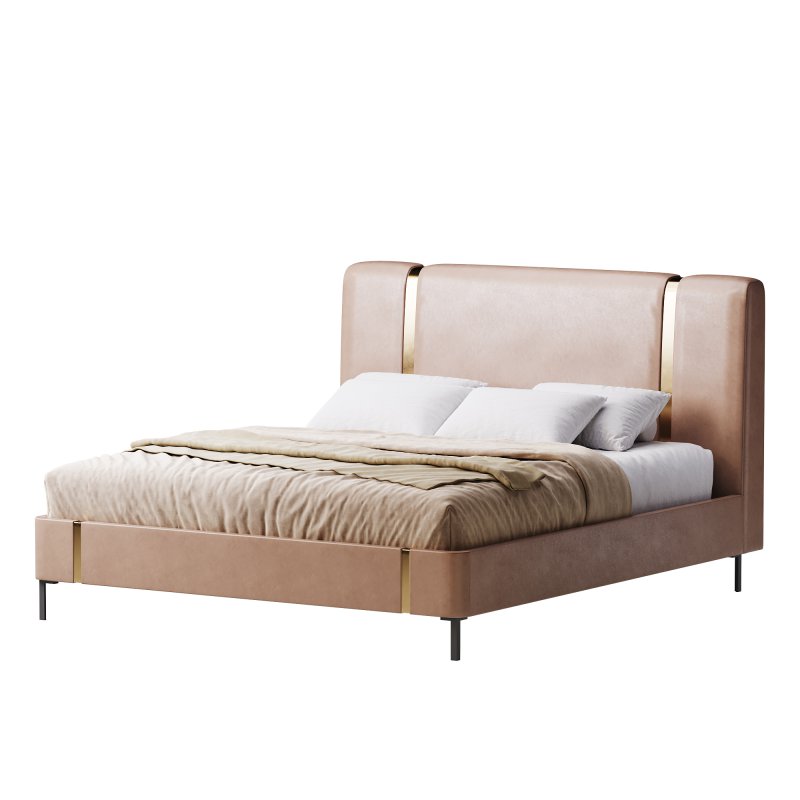 Solid Color Sponge Rectangle Natural Pallet Bed - Image 10