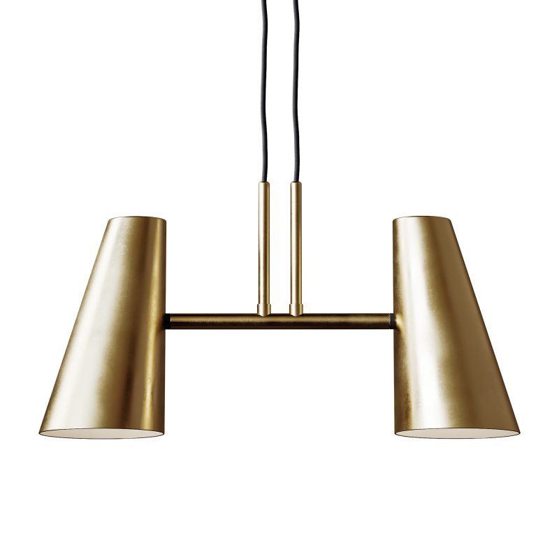 Cono pendant lamp 2 shades - Image 4