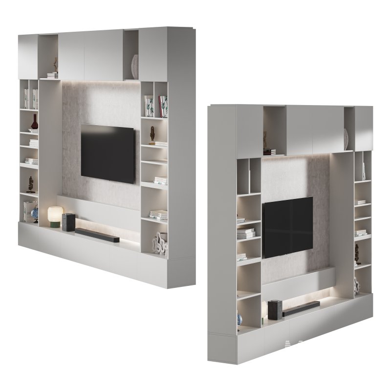 Modern TV Wall 027 - Image 8