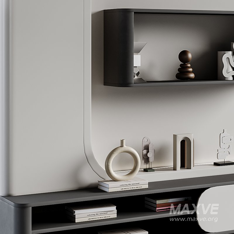 Modern TV Wall 023 - Image 9