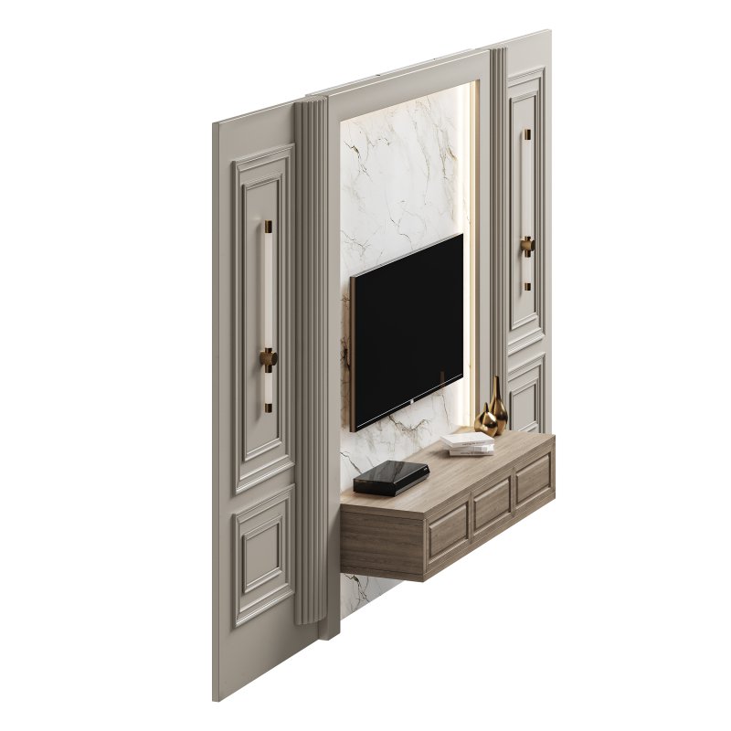 Modern TV Wall 07 - Image 3