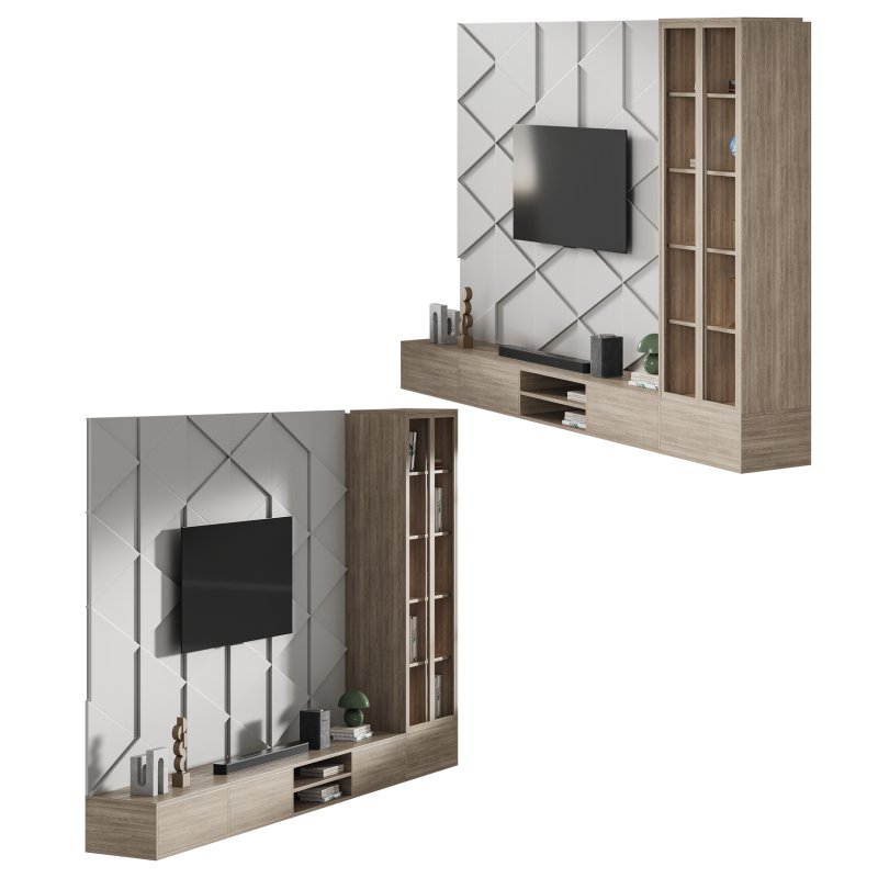 Modern TV Wall 026 - Image 8