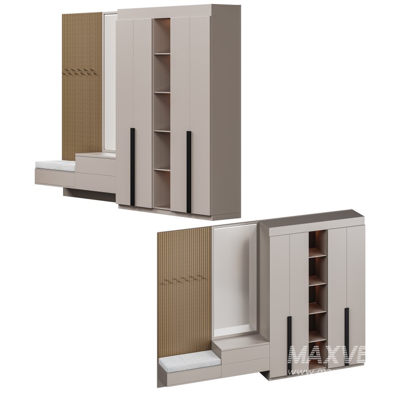 Hallway area with a minimalistic hanger 3 - Image 11