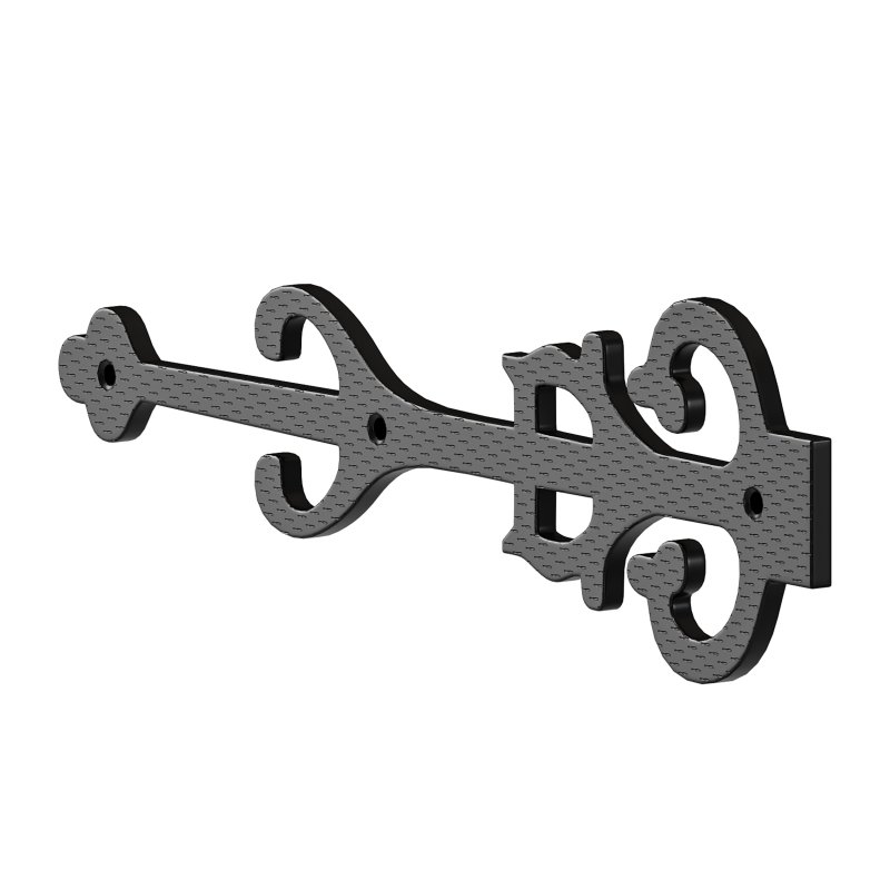Wrought Iron Dummy Strap Hinge 11″ Door Dummy Hinge - Image 6