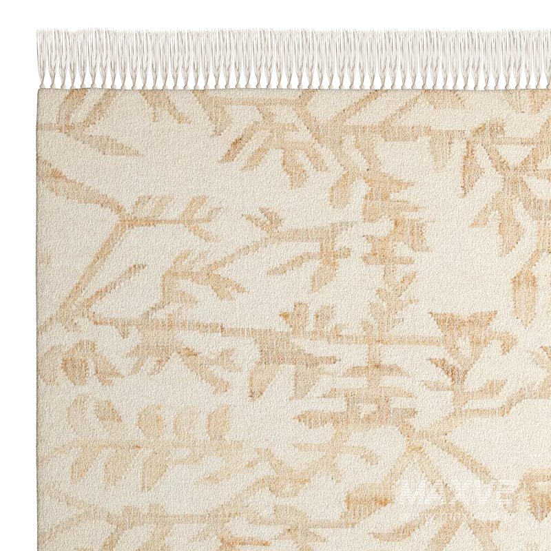 Flatwoven Fronde Wool Jute Rug - Image 5