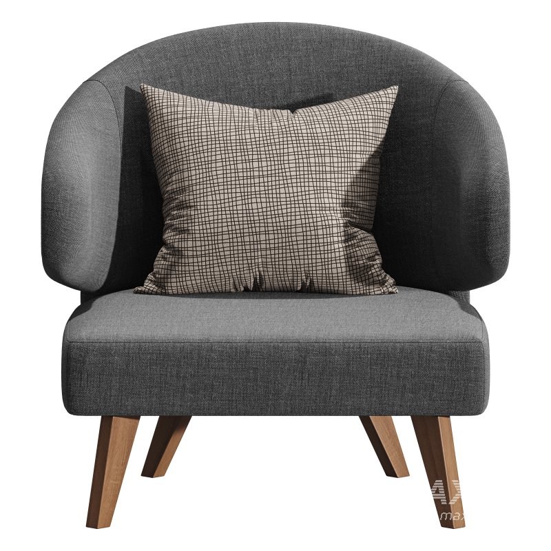 Aston Gray Chair - Image 7