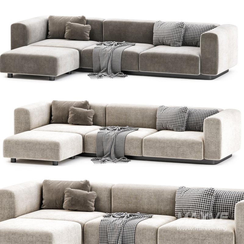 Soft Modular Sofa - Image 1