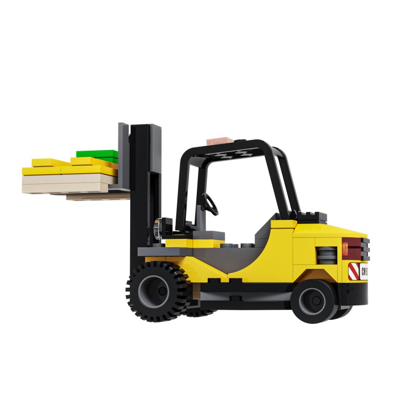 Lego 60198 Forklift truck - Image 3