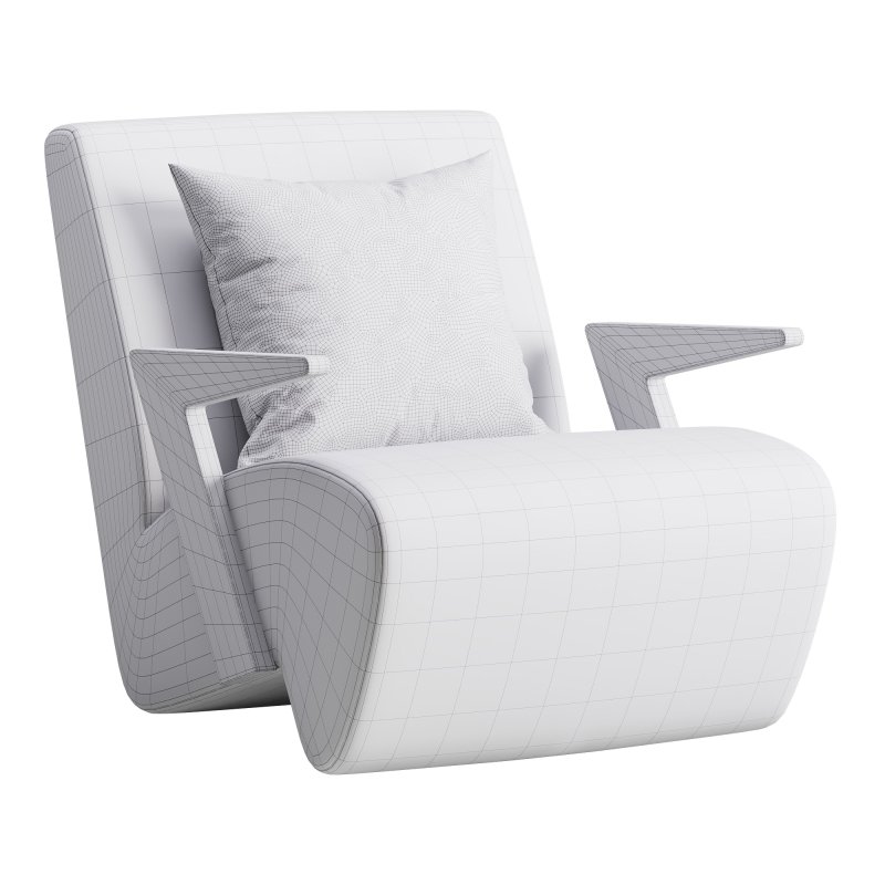 Modern Upholstered Lounge Chair - Image 15