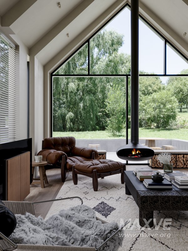 Modern natural living room - Image 4