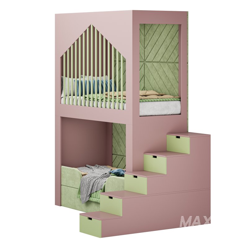 Childrens bunk bed 40 - Image 6