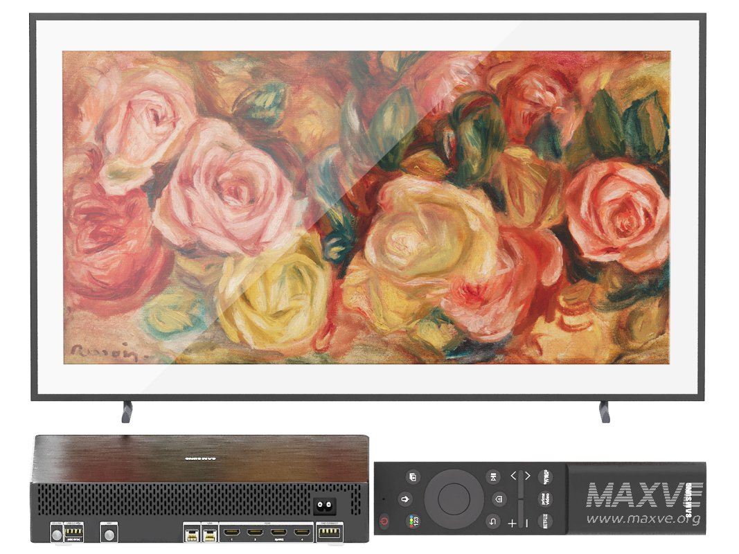 Samsung smart TV frame is03d with remote and connect box - Image 6