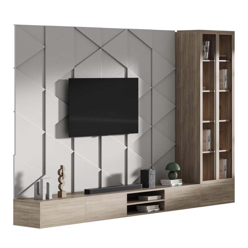 Modern TV Wall 026 - Image 3