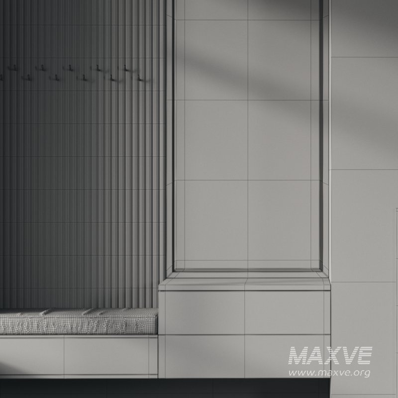 Hallway area with a minimalistic hanger 3 - Image 14