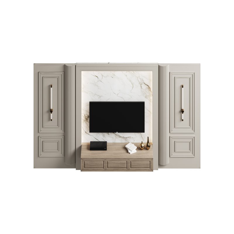 Modern TV Wall 07 - Image 2