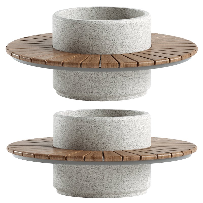 ROUND PLANTER BENCH 194 - Image 4