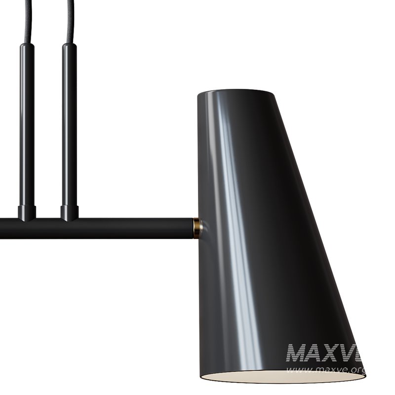 Cono pendant lamp 2 shades - Image 8