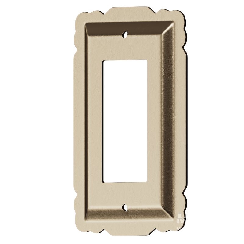 Switchplate Black Steel SIngle GFI RSF Wall Mount - Image 13