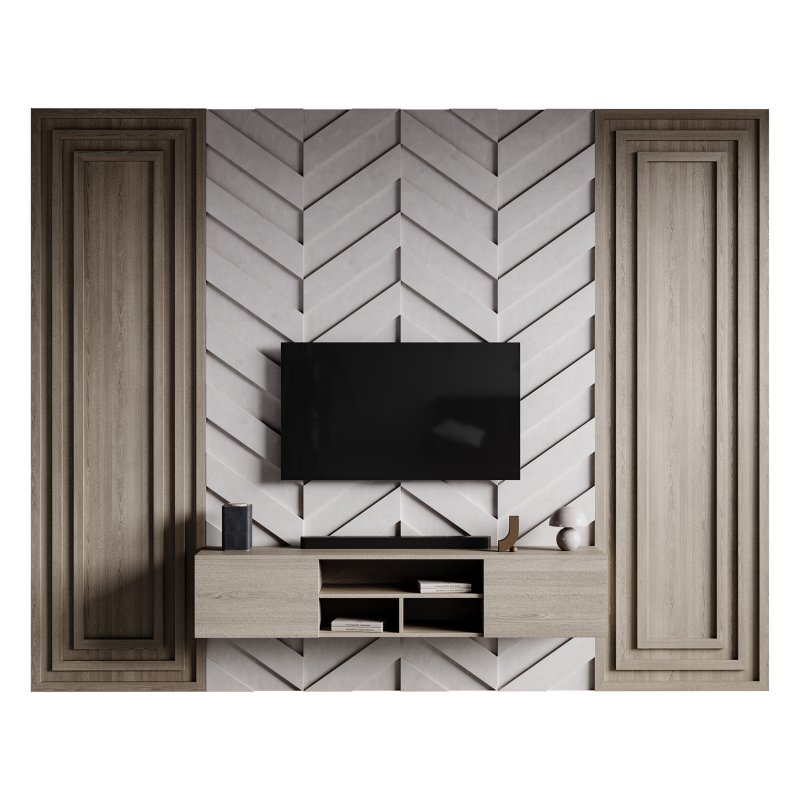 Modern TV Wall 038 - Image 3