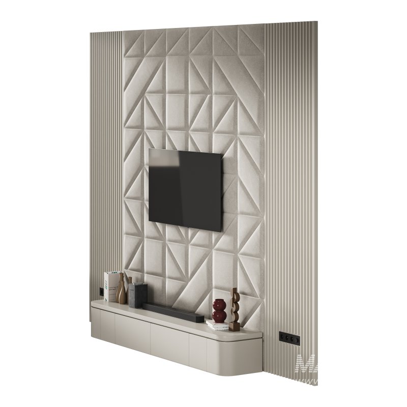 Modern TV Wall 033 - Image 9