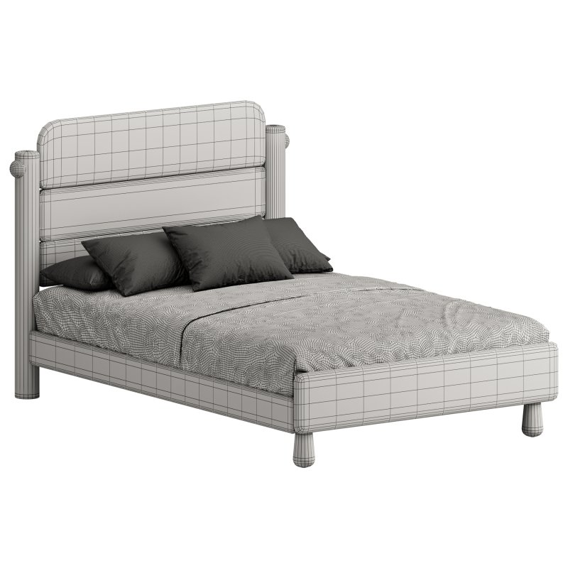 Desiree Childrens Bed White Natural - Image 14