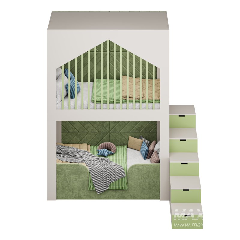 Childrens bunk bed 40 - Image 2