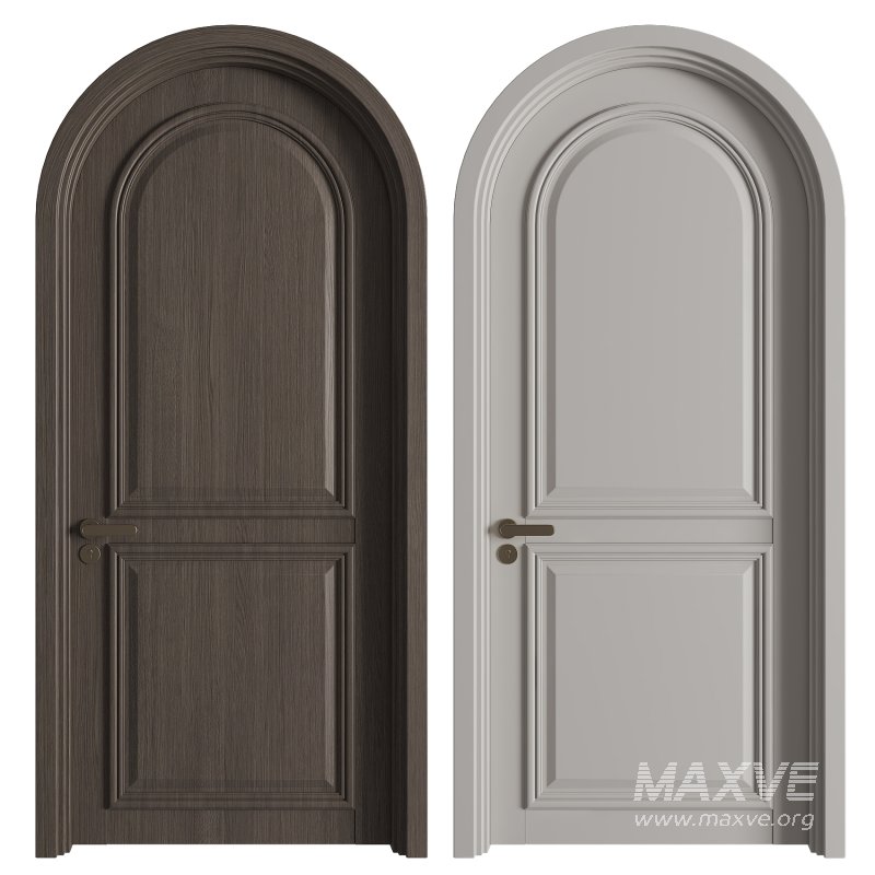 Arched Wooden Door - Image 3