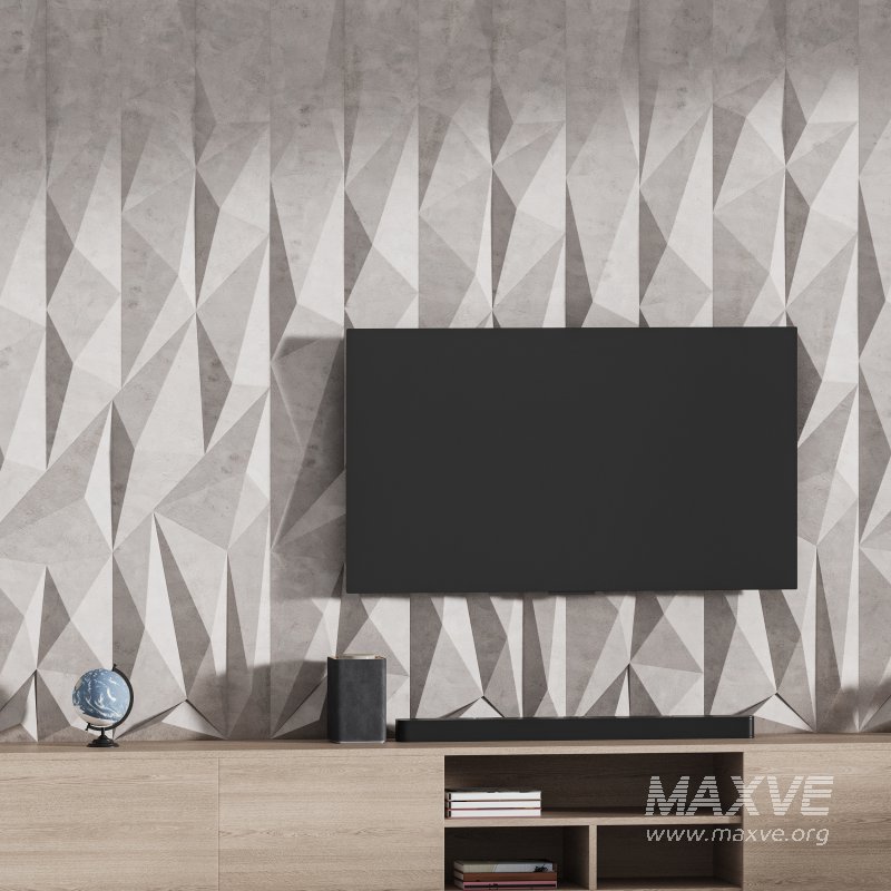 Modern TV Wall 021 - Image 4
