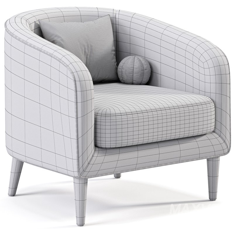 Dolores Upholstered Armchair - Image 7