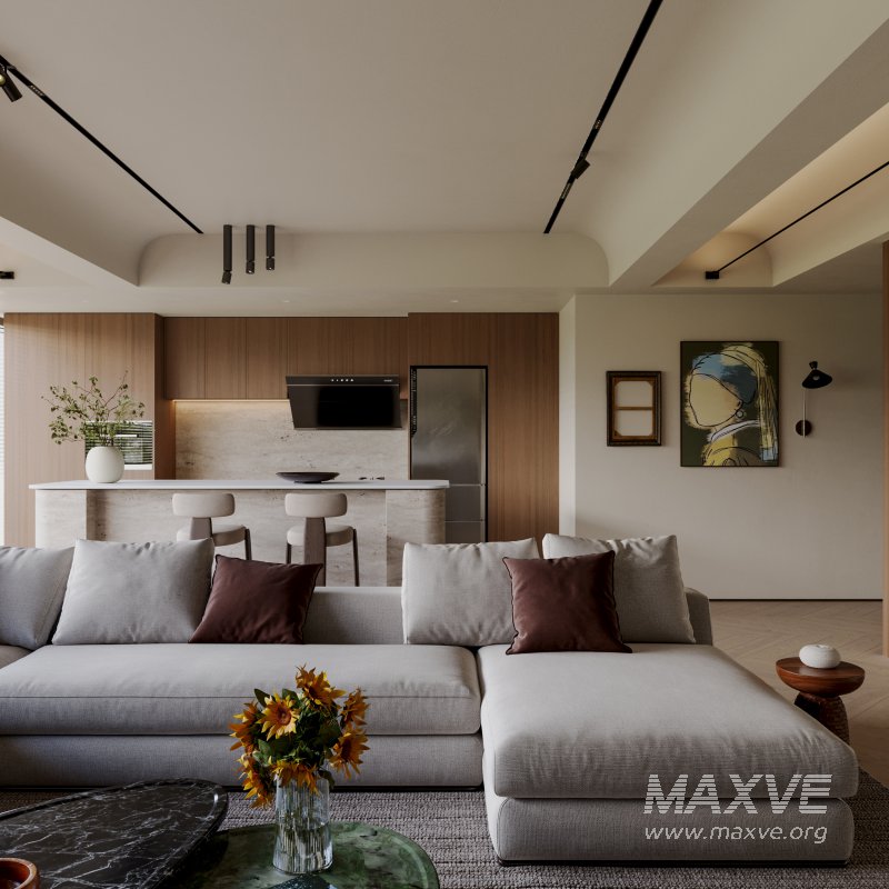 Living Room Dining Room Kitchen - Image 5